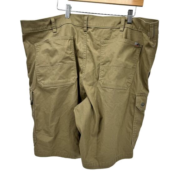 Duluth 40 Grit Shorts Mens 44 (45x11) Cargo Standard Fit Utility Khaki Tan - Picture 3 of 6